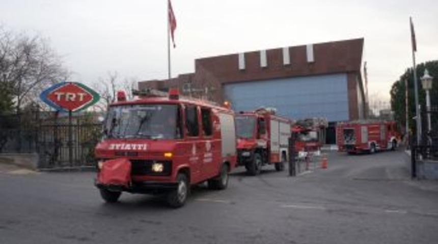 TRT&rsquo;de Yangın Paniği