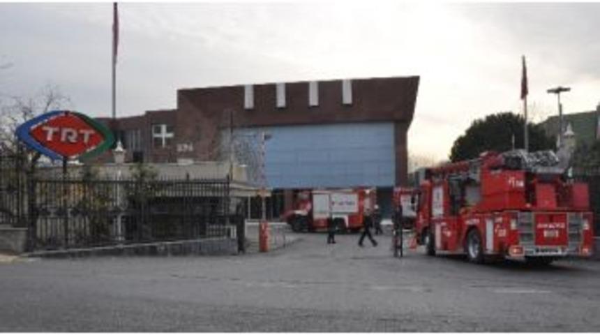 Trt Binasında Yangın Paniği