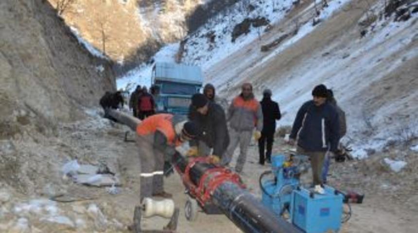 Tunceli&rsquo;de Su Kesintileri Giderilmeye &Ccedil;alışılıyor