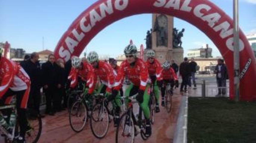 Sarıkamış Şehitleri I&ccedil;in 1856 Kilometre Pedal &Ccedil;evirecekler