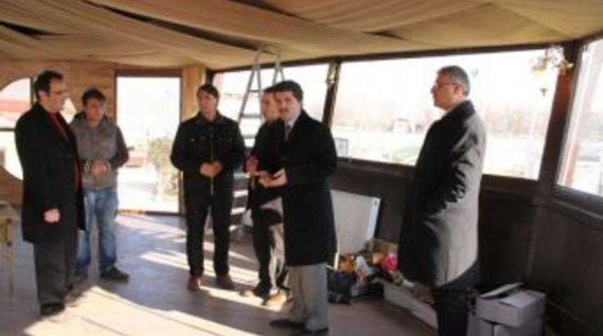 Başkan &Ccedil;akır, Dış Birimleri Gezdi