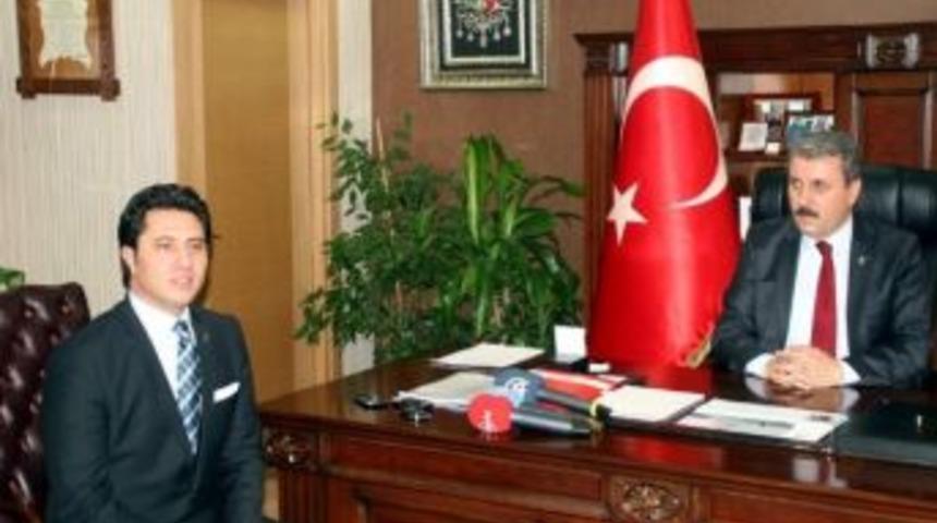 Destici, İske&ccedil;e T&uuml;rk Birliği Heyetini Kabul Etti