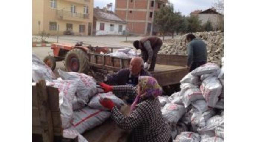 Pazarlar'da 286 Aileye K&ouml;m&uuml;r Yardımı