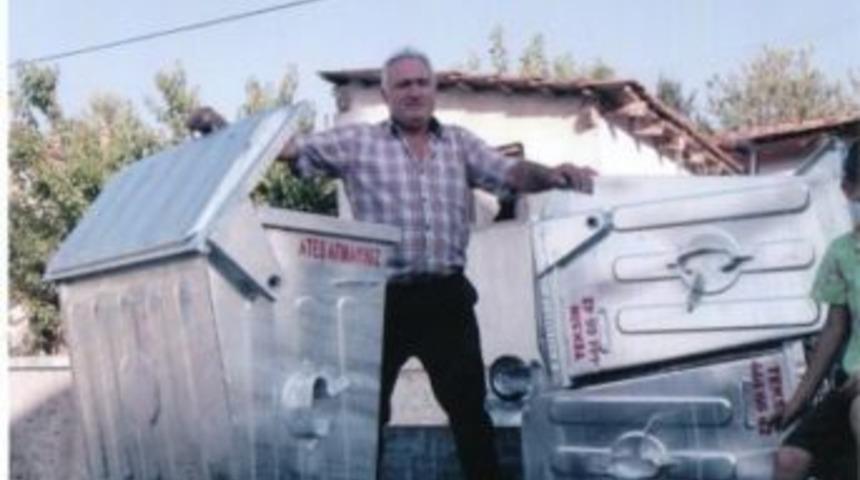 K&ouml;ye &Ccedil;&ouml;p Konteyneri