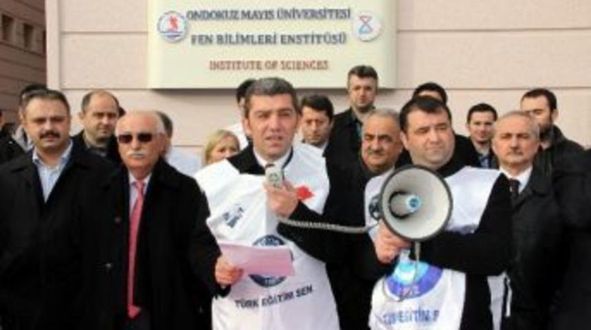 T&uuml;rk Eğitim-sen&rsquo;den Akademisyen Maaşları Protestosu
