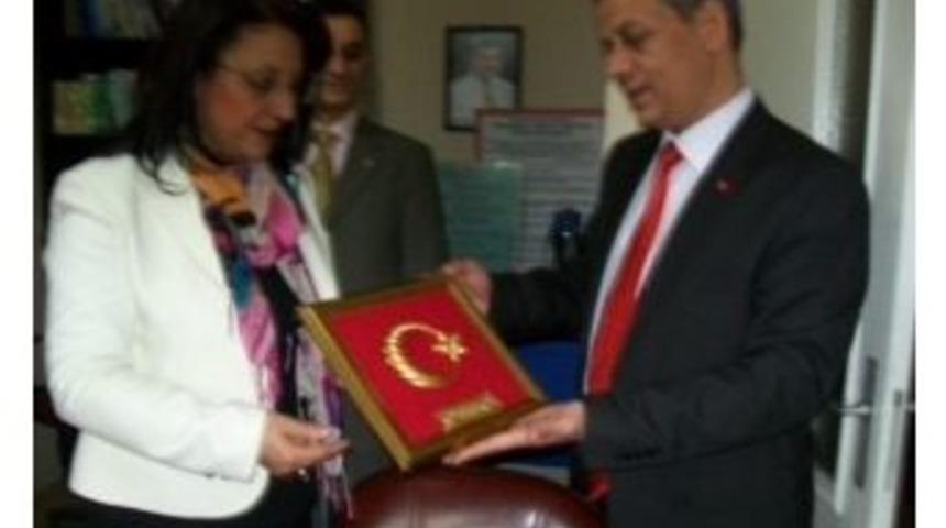 Edizgil&rsquo;den T&uuml;rk Sağlık-sen'e Ziyaret