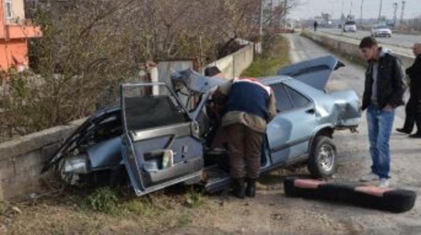 Bafra'da Kaza: 4 &Ouml;ğrenci Yaralandı