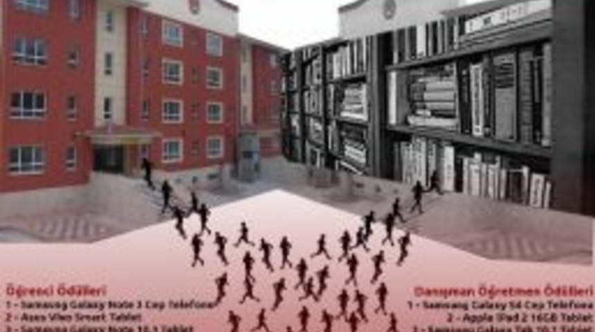 Boz&uuml;y&uuml;k İmkb Anadolu Lisesi'nden Kitap Okuma Yarışması