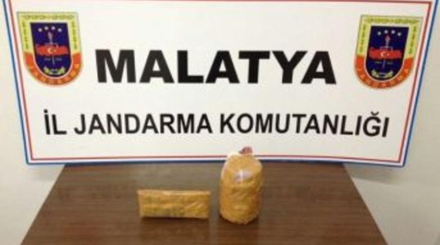 Yolcu Otob&uuml;s&uuml;nde Esrar Ele Ge&ccedil;irildi