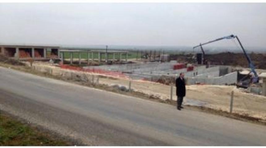 Hayrabolu Atık Su Arıtma Tesisi İnşaatı Devam Ediyor