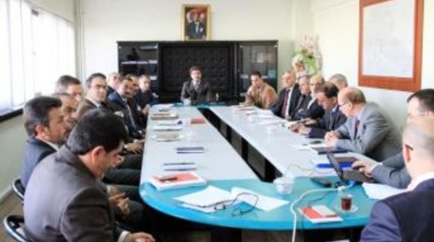 Erzincan Belediyesi M&uuml;d&uuml;rler Toplantısı Yapıldı