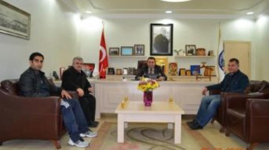 &Ouml;zkan Y&uuml;cel&rsquo;e Teşekk&uuml;r Ziyareti