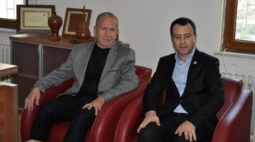 Borsa Başkanı Salaş&rsquo;tan Baro Başkanı Korucu&rsquo;ya Ziyaret