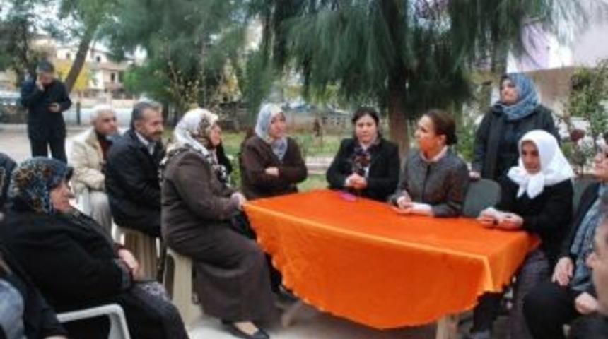 Milletvekili En&ccedil;, Muratpaşa Ve Kepez&rsquo;de Vatandaşlarla Bir Araya Geldi