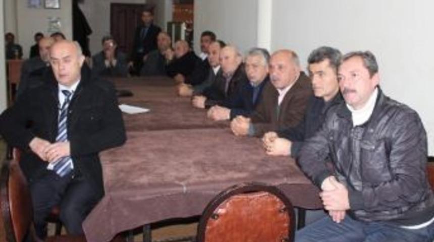 G&ouml;rele Kaymakamı Kılı&ccedil;arslan, Muhtarlarla Bir Araya Geldi