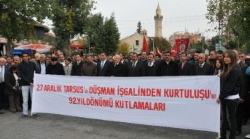 Tarsus&rsquo;ta &lsquo;kurtuluş Y&uuml;r&uuml;y&uuml;ş&uuml;&rsquo;ne Binlerce Kişi Katıldı