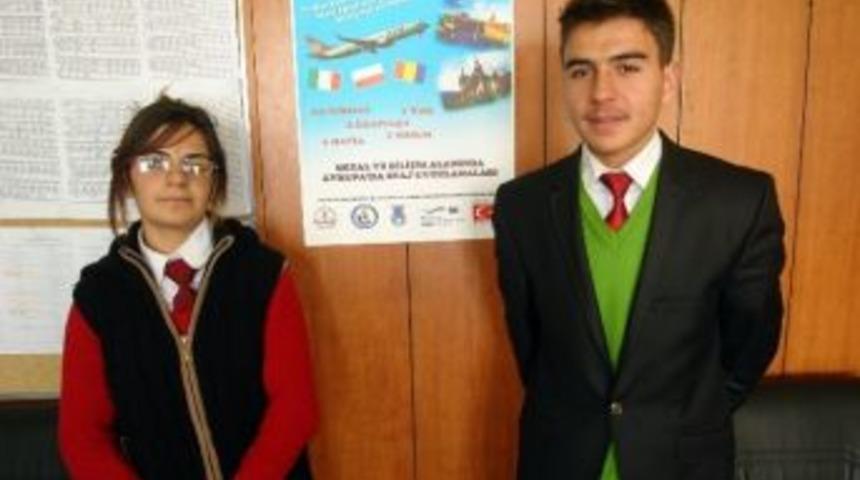 Y&uuml;ksekovalı &Ouml;ğrenciler Avrupa Yolunda