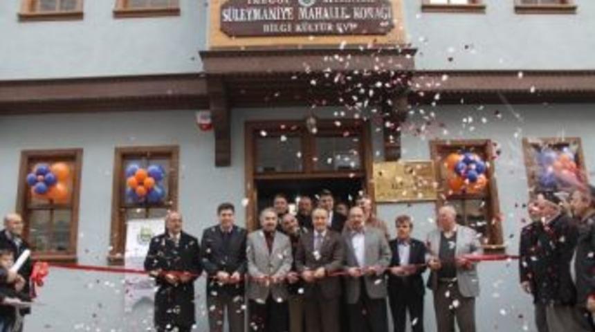 Süleymaniye Mahalle Konağı Hizmete Açıldı