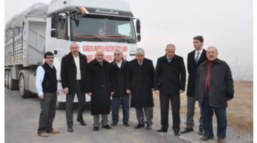 Yozgat&rsquo;tan Suriyeli Sığınmacılara Bir TIR Dolusu Yardım