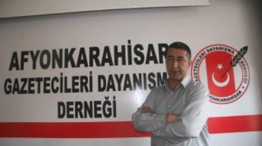 Afyonkarahisar&rsquo;da Gazetecilerin Acı G&uuml;n&uuml;