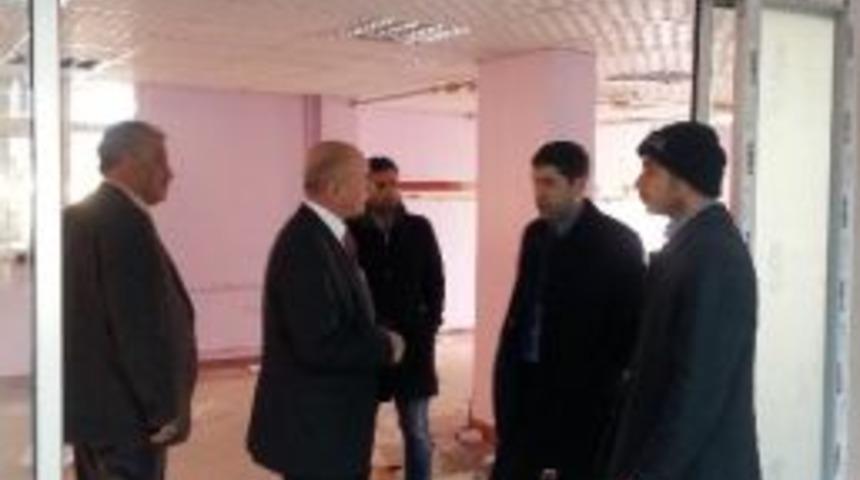 Suru&ccedil; Devlet Hastanesi Acil Servisinde Yenileme &Ccedil;alışmaları