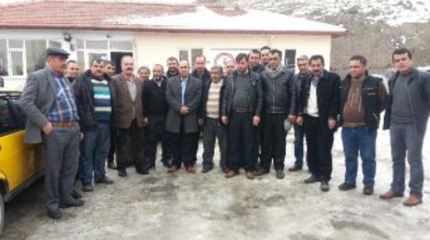 Yozgat Şof&ouml;rler Odası Başkan Adayı Murat G&uuml;m&uuml;ş&rsquo;ten Kamyoncular Garajını Ziyaret Etti