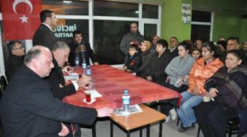 Bektaş, İncivez Mahallesi Sakinleri İle Buluştu