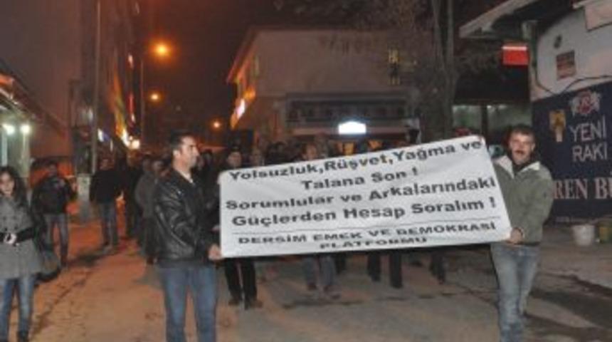 Tunceli&rsquo;de Yolsuzluk Ve R&uuml;şvet Tepkisi