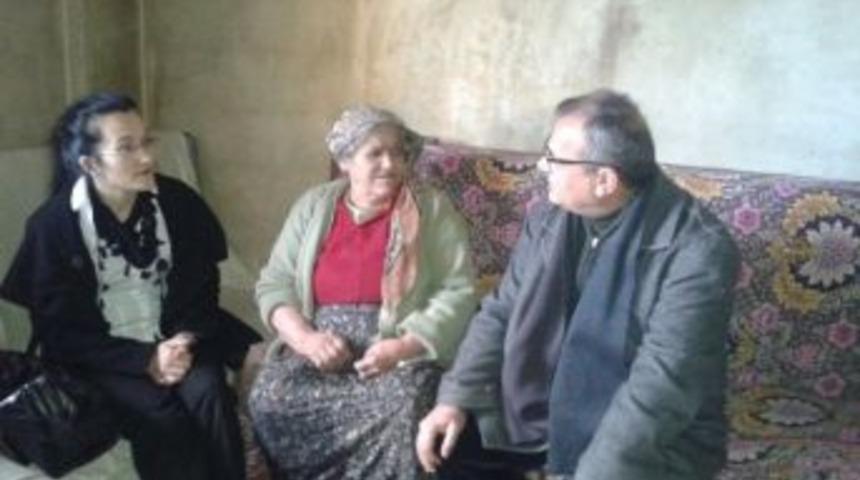 Kaymakam Oğuz İle Başkan Saygın'dan Ev Ziyaretleri