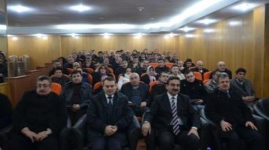 Erzurum Obm'de İş Sağlığı Ve G&uuml;venliği Semineri