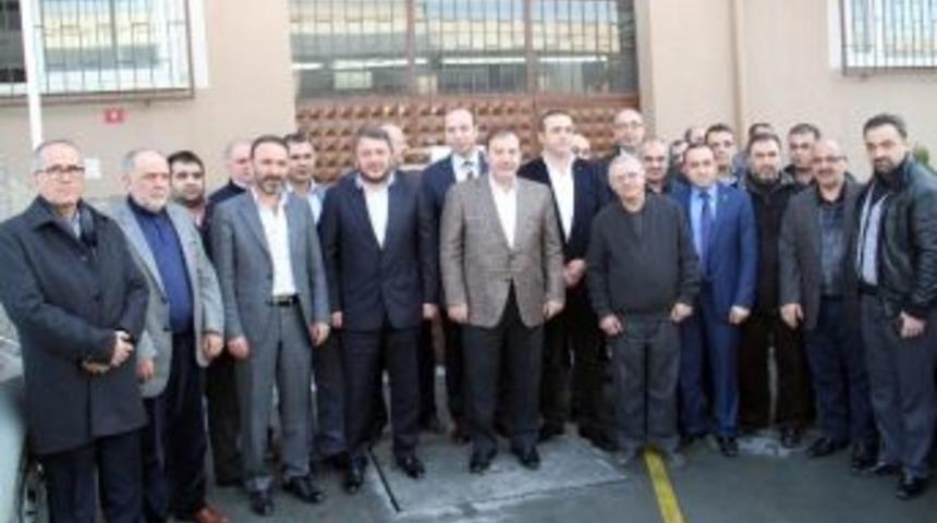 Sanayi Esnafı Başkan Kadıoğlu&rsquo;nu Ağırladı