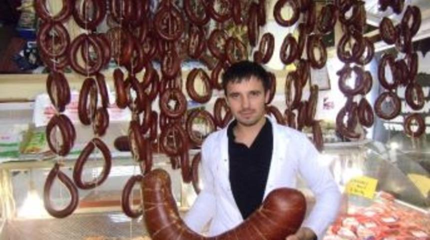 Hayrabolu'da Yılbaşına &Ouml;zel Sucuk