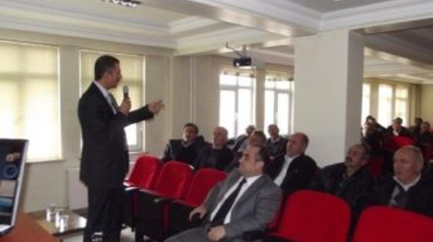 M&uuml;d&uuml;r Yorulmaz'dan Bilgilendirme Toplantısı