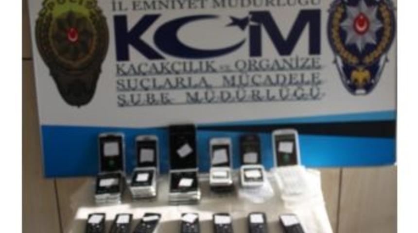 &Ccedil;anakkale&rsquo;de Ka&ccedil;ak Cep Telefonu Operasyonu