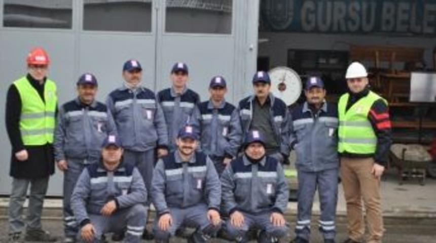 G&uuml;rsu Belediyesi Personeline İş G&uuml;venliği Eğitimi