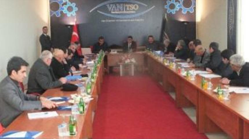 Van Tso&rsquo;da Sekt&ouml;r Değerlendirme Toplantısı