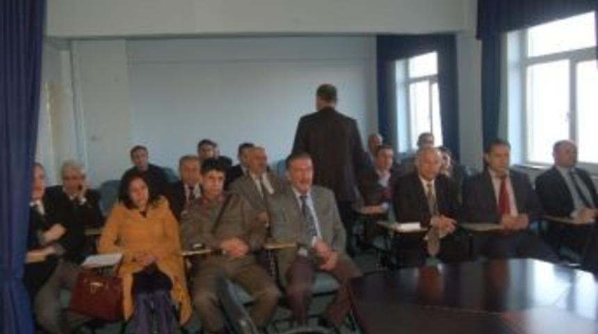 Lapseki&rsquo;de İl&ccedil;e İdare Şube Başkanları Toplantısı Yapıldı