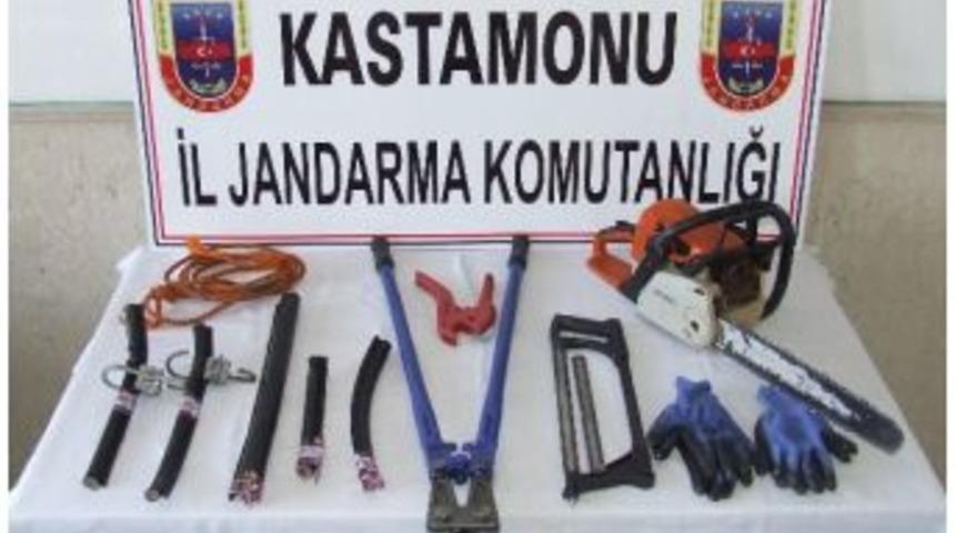 Devrekani&rsquo;de Kablo Hırsızlığı