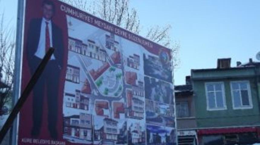 K&uuml;re Cumhuriyet Meydanı 2014'te Tamamlanacak