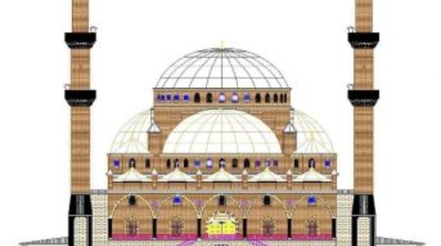 &Ouml;zalp İl&ccedil;esinde 2 Bin 500 Kişilik Camii Yapılacak
