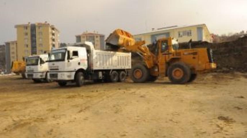 Medine Camii İ&ccedil;in Hafriyat &Ccedil;alışmalarına Başladı