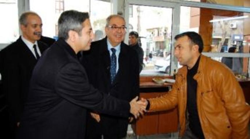 Milletvekilleri Ve Belediye Başkan Adayı Kutlu’nun Esnaf Ziyareti