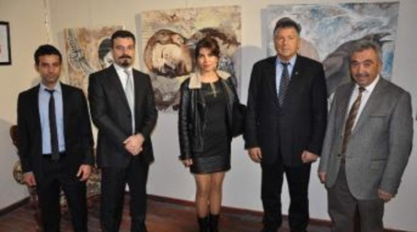 &Ouml;ğretim Elemanlarından Resim Sergisi