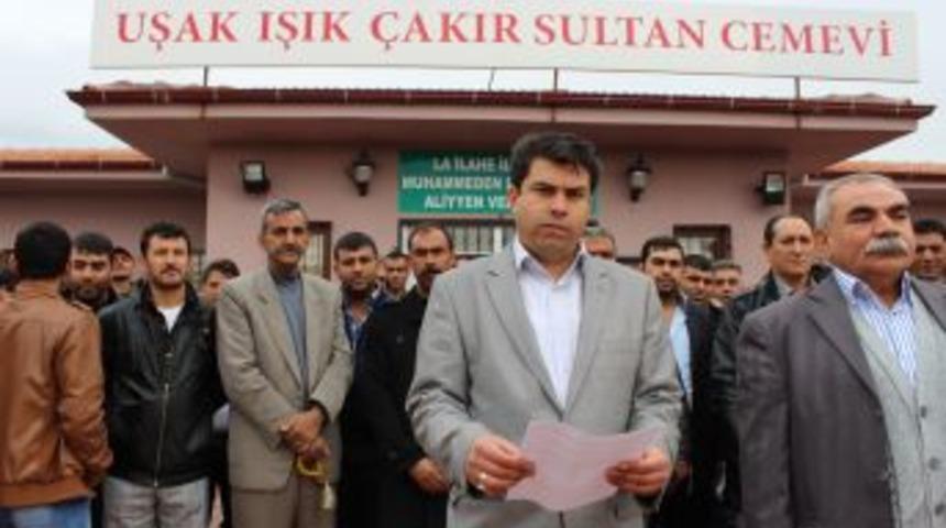 Uşaklı Alevi Vatandaşlardan Ali Erdoğan&rsquo;a Destek