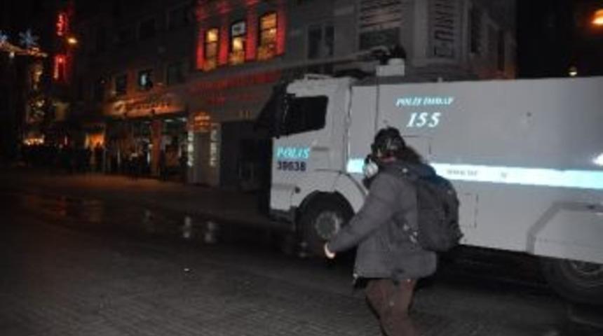Taksim&rsquo;de Eylem Yapmak İsteyen G&ouml;stericilere M&uuml;dahale
