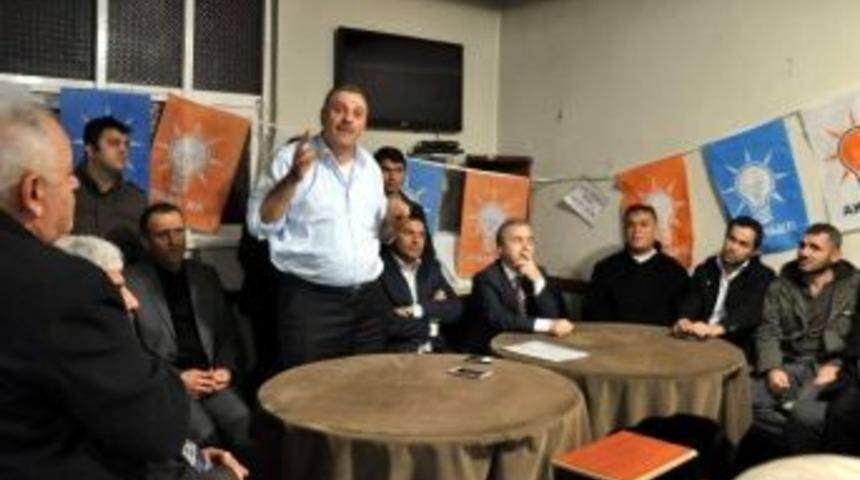 Ak Parti Heyeti İnağzı Mahallesi Sakinleriyle Buluştu