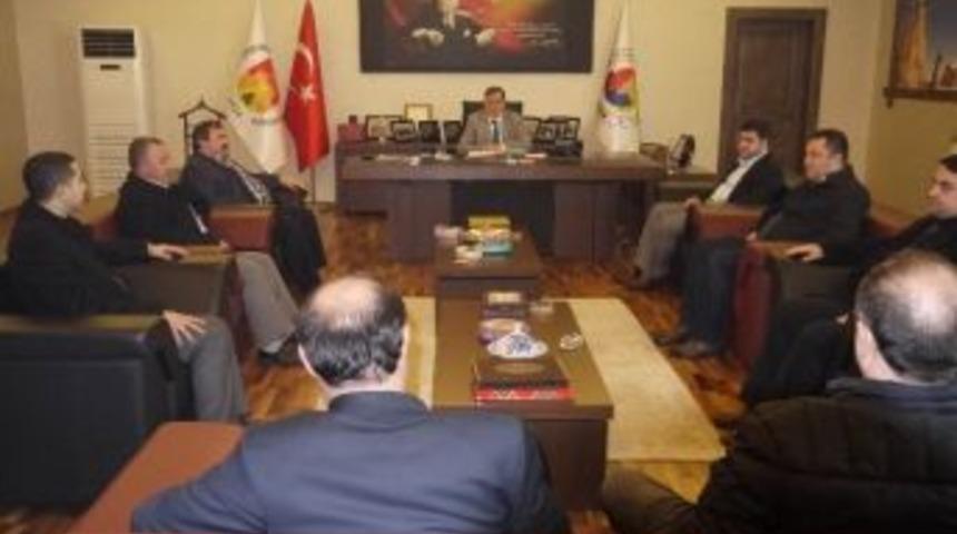 Gesiad Y&ouml;netiminden Ticaret Ve Sanayi Odası Başkanı Parmaksız&rsquo;a Ziyaret