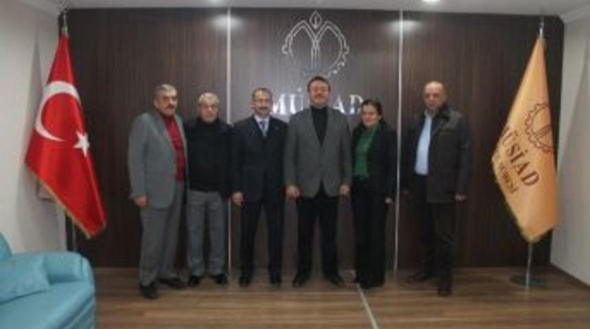 M&uuml;siad D&uuml;zce Şubesine Ziyaret