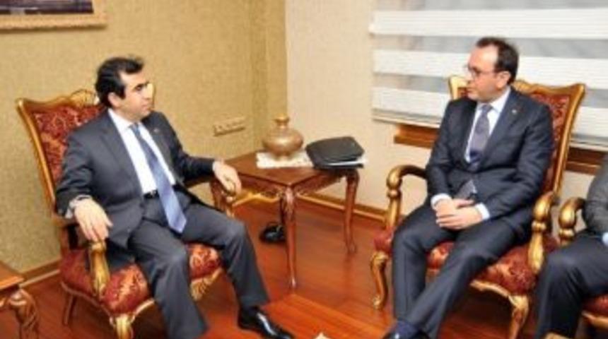 M&uuml;siad Y&ouml;netimi Vali G&uuml;zeloğlu&rsquo;nu Ziyaret Etti