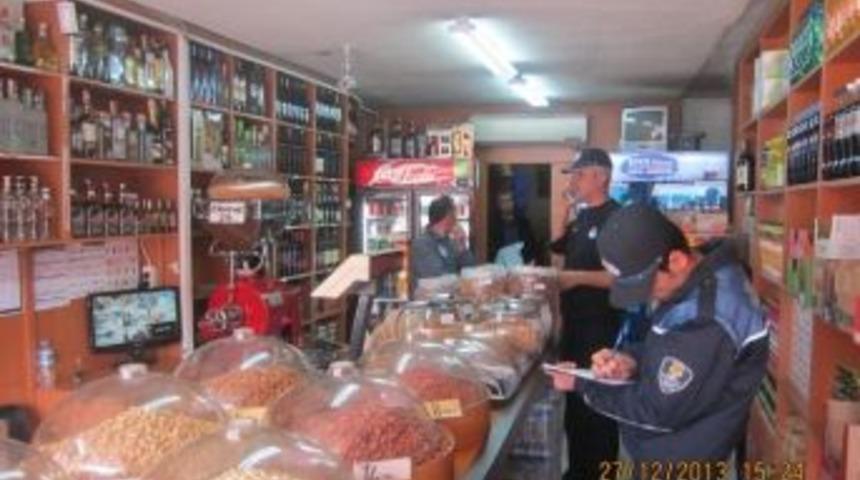 B&uuml;y&uuml;kşehir Zabıtası Tekel Bayi Denetiminde